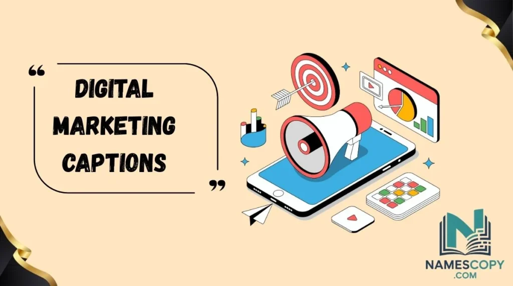 Digital Marketing Captions