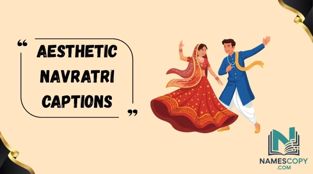 Aesthetic Navratri Captions