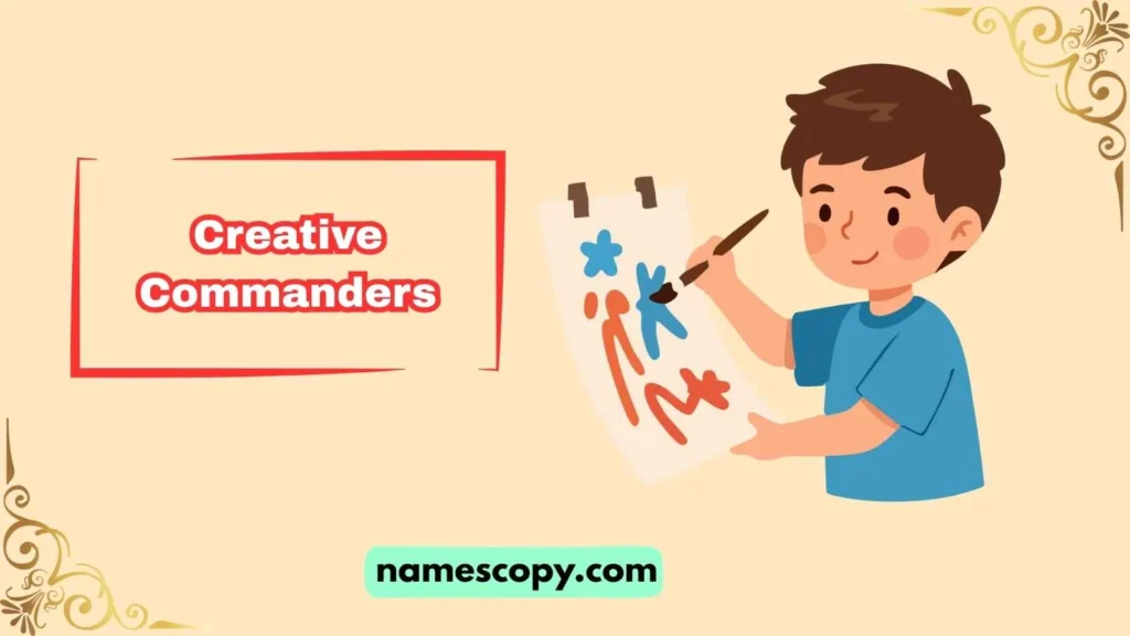 Art Club Names for Boys