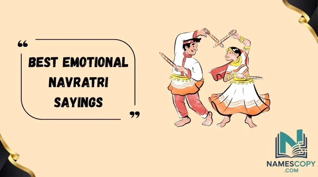 Best Emotional Navratri Sayings