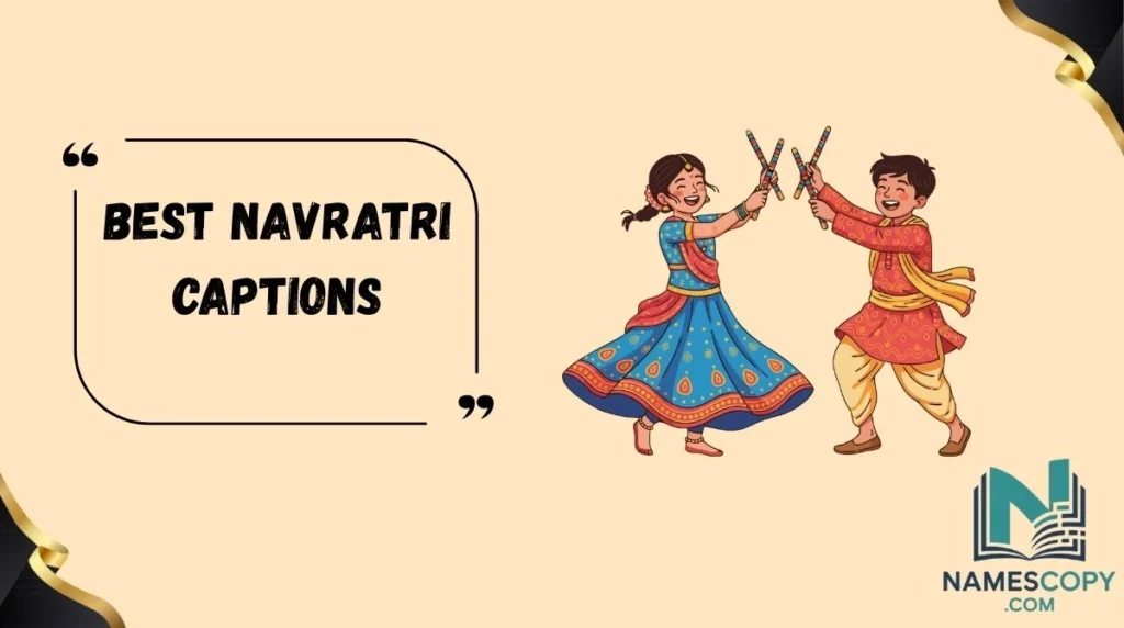 Best Navratri Captions