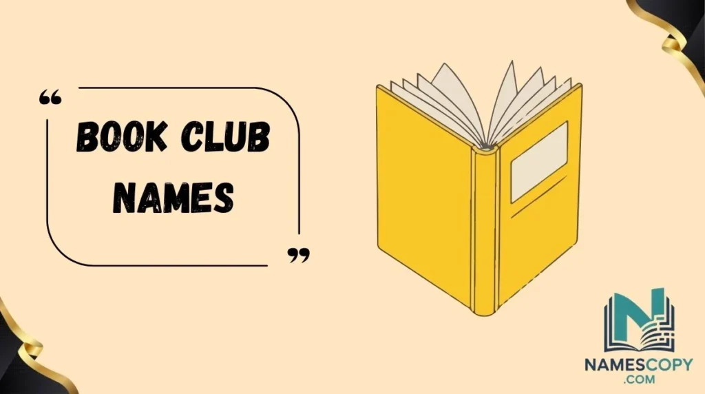 Book Club Names