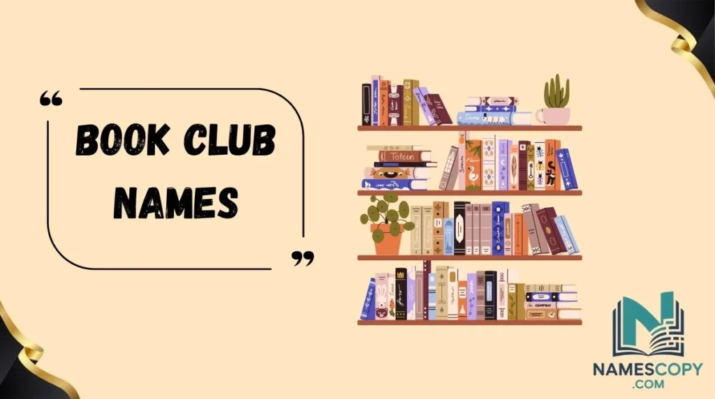 Book Club Names