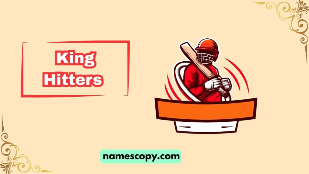 Boys’ Cricket Team Names for Winners