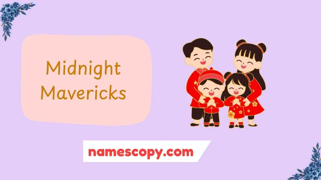 Boys’ New Year Team Names