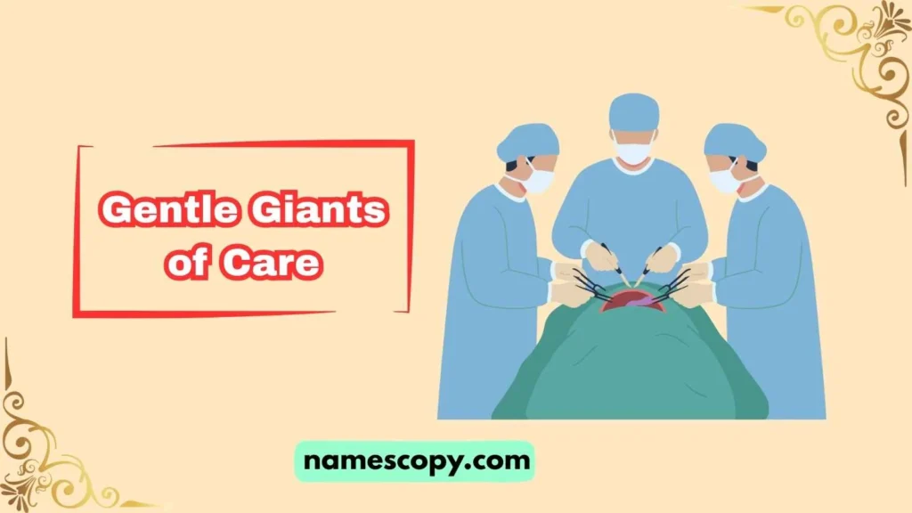 Boys Nursing Team Names