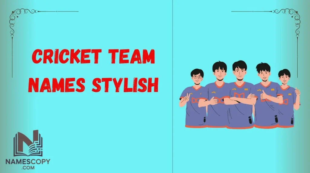 Cricket Team Names Stylish