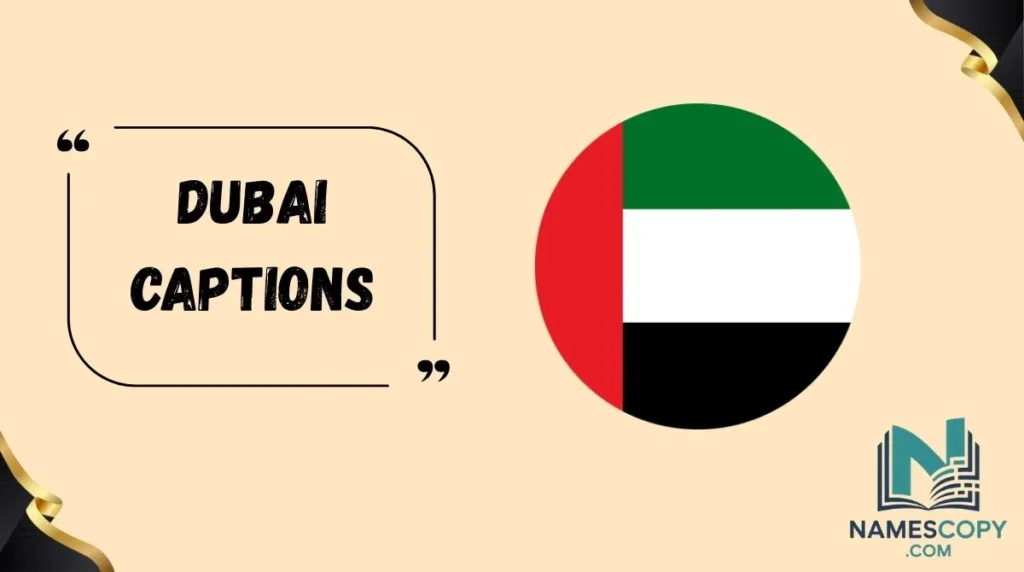 Dubai Captions