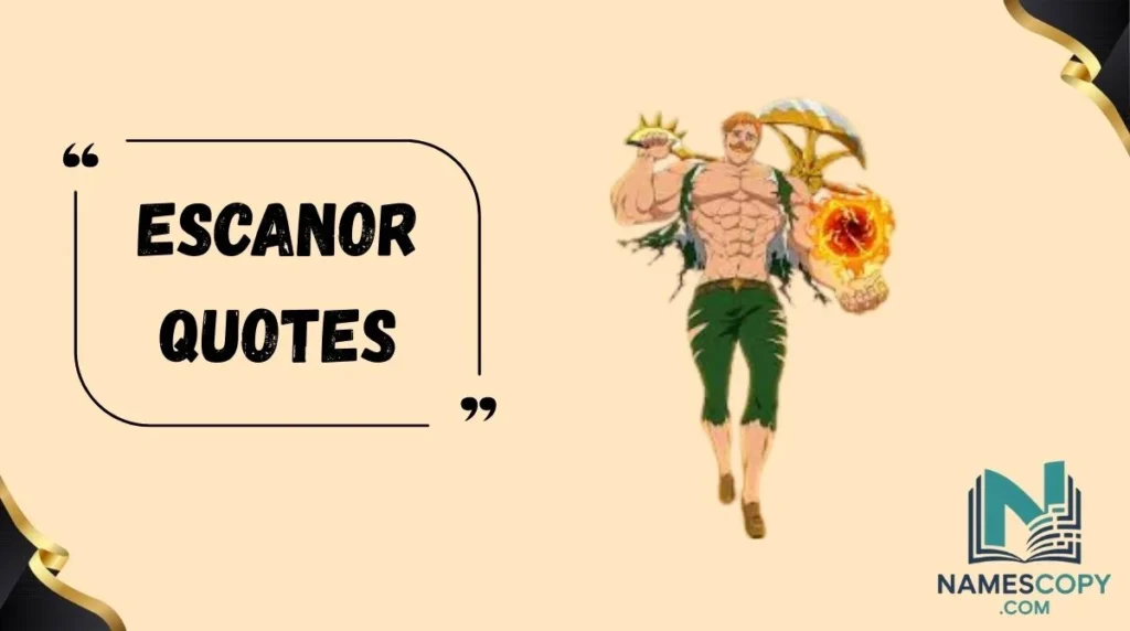 Escanor Quotes