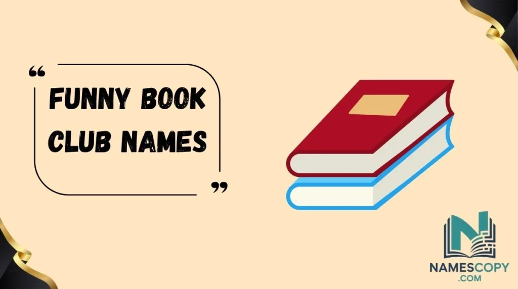 Funny Book Club Names