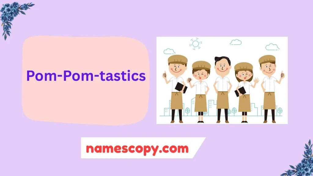 Funny Cheer Team Names