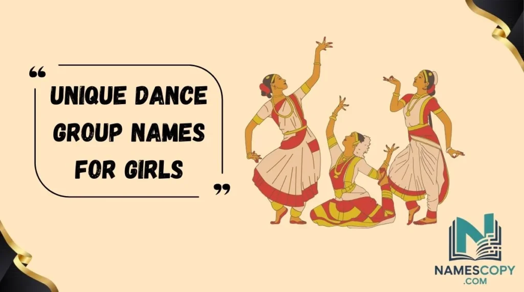 Funny Dance Group Names for Girls