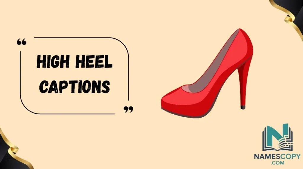 High Heel Captions