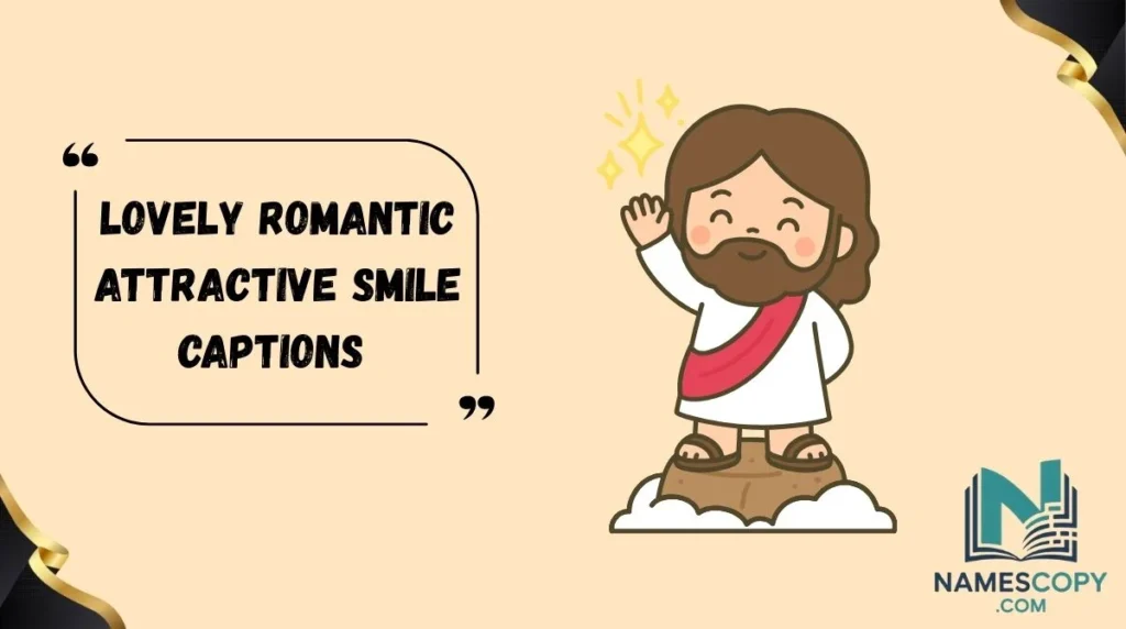 Lovely Romantic Attractive Smile Captions