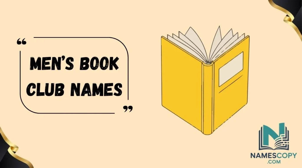 Men’s Book Club Names
