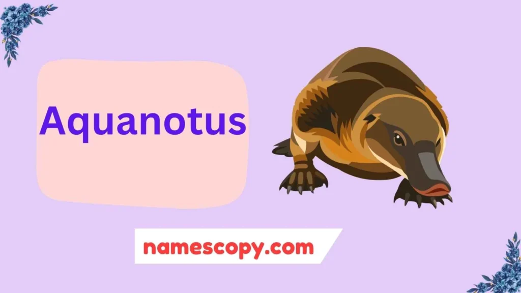 Mythical & Fantasy Platypus Names