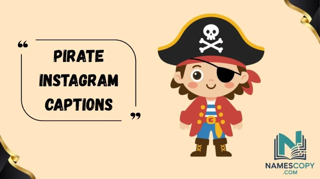 Pirate Instagram Captions