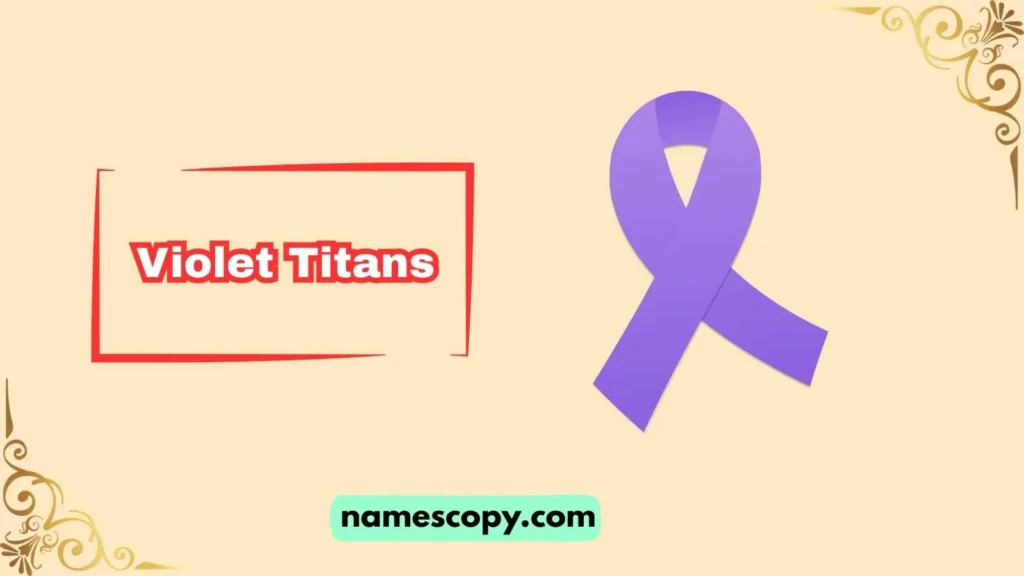 Purple Team Names for Boys