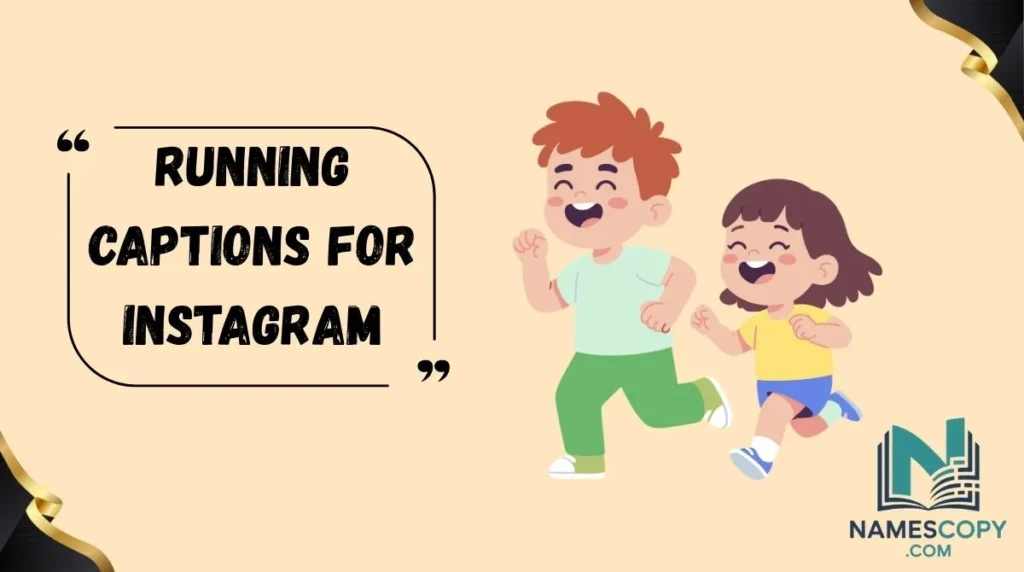 Running Captions for Instagram