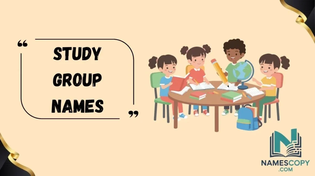 Study Group Names