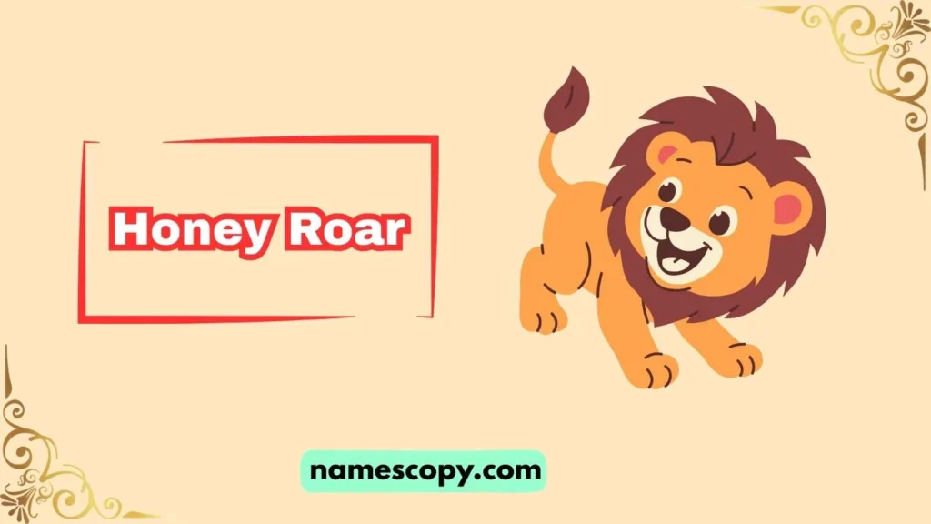 sweet unique fun lion names