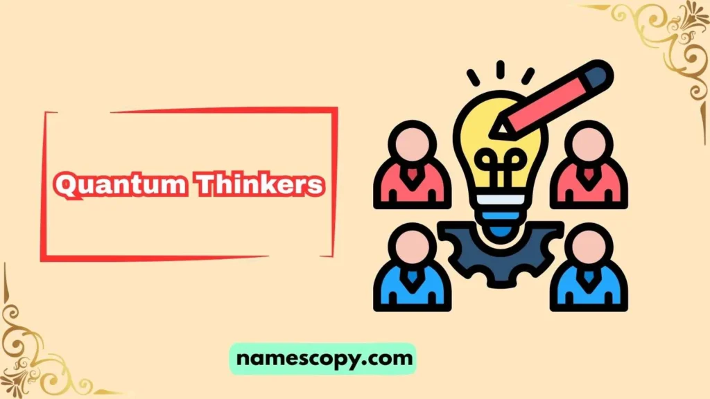 Unique Creative Work Team Names