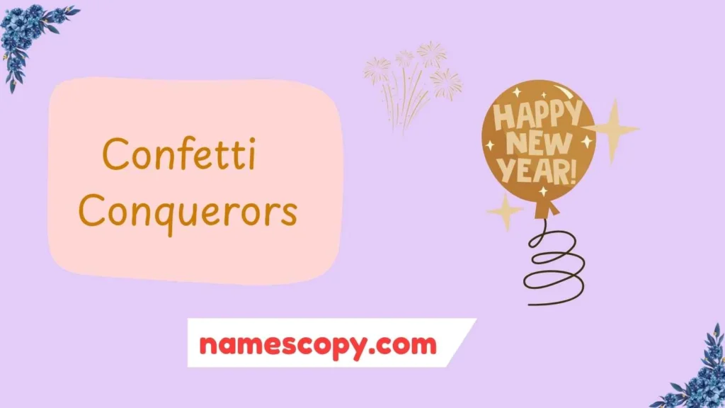 Unique New Year Team Names