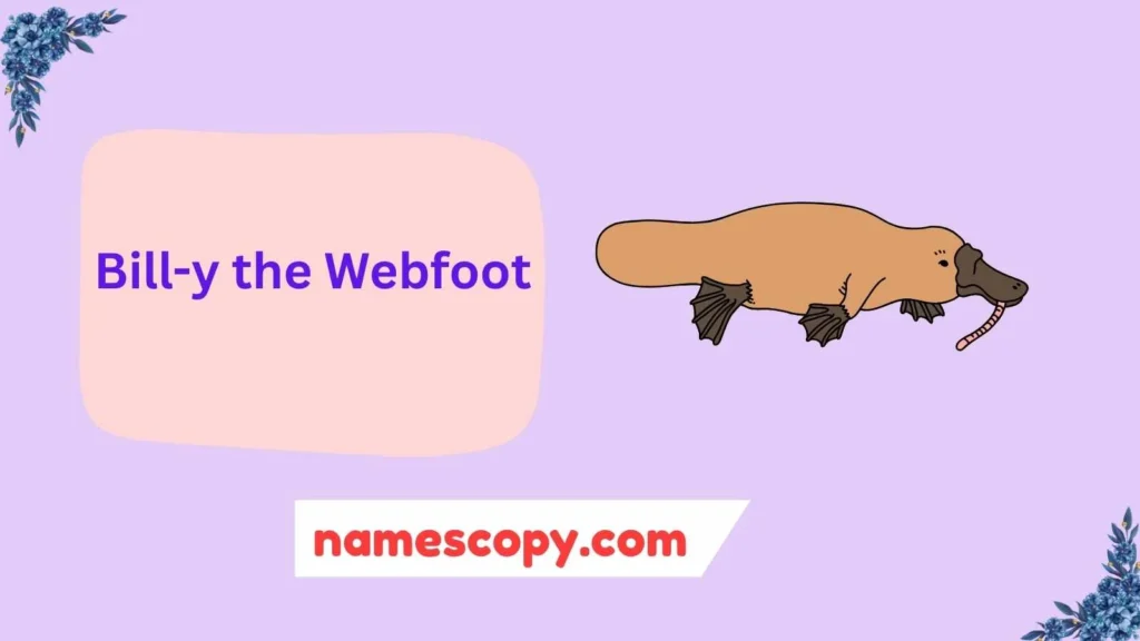 unique platypus names