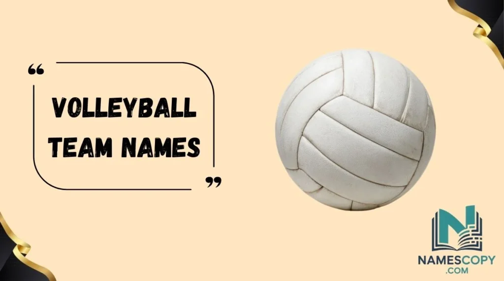 Volleyball Team Names