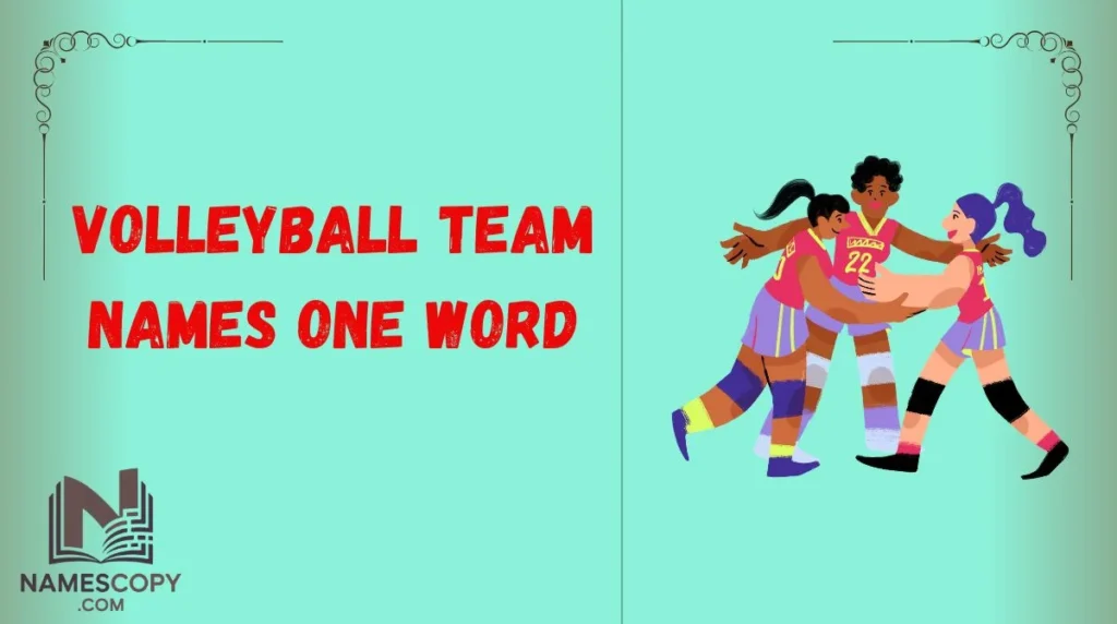Volleyball Team Names One Word