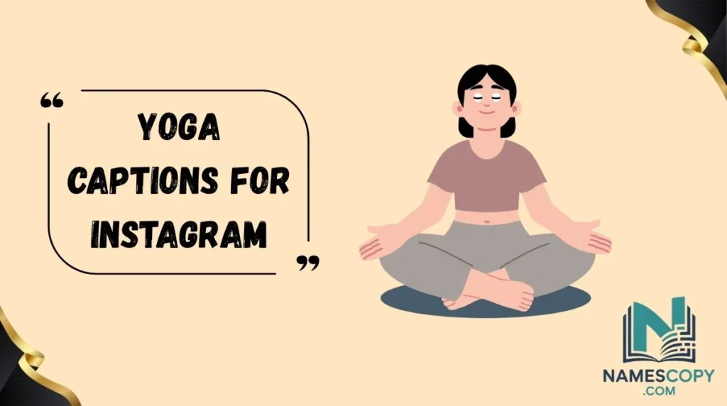 Yoga Captions for Instagram