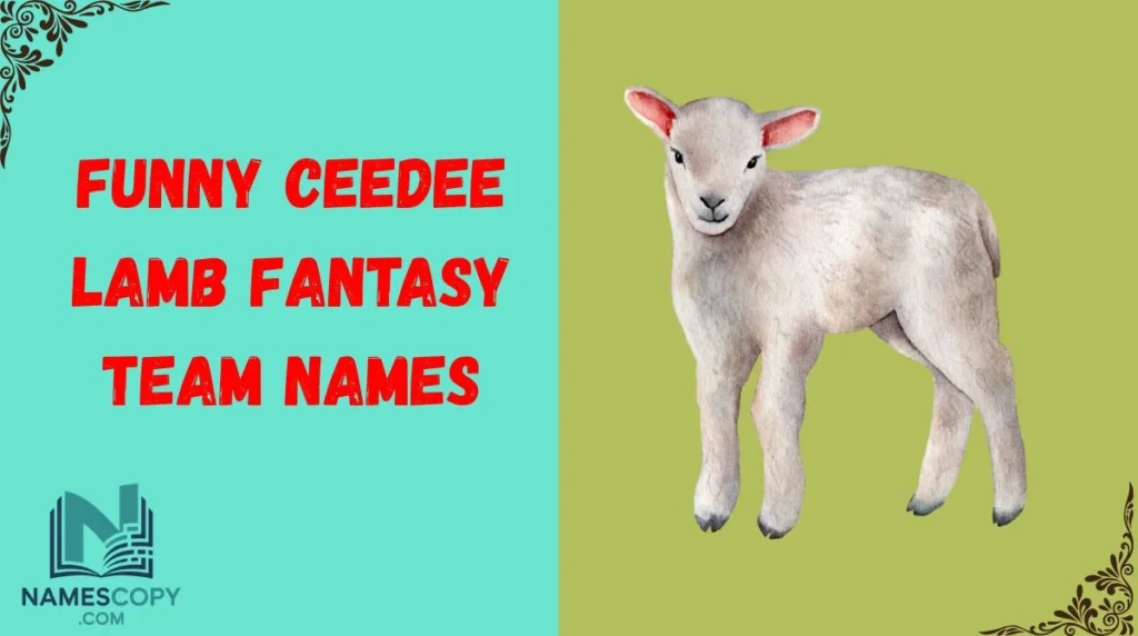 Funny CeeDee Lamb Fantasy Team Names