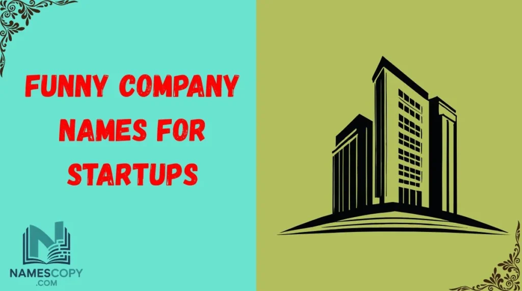 Funny Company Names for Startups
