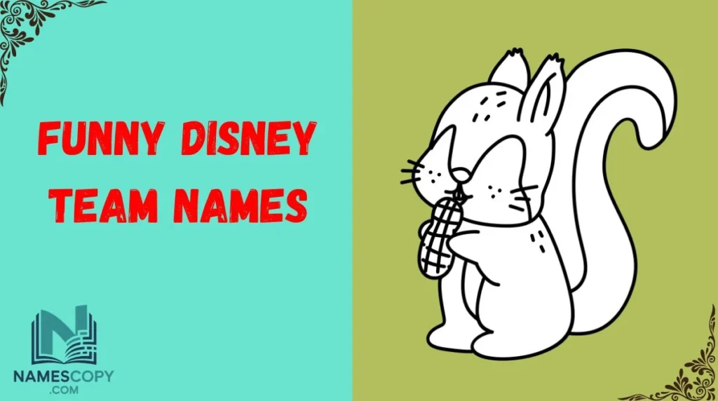 Funny Disney Team Names