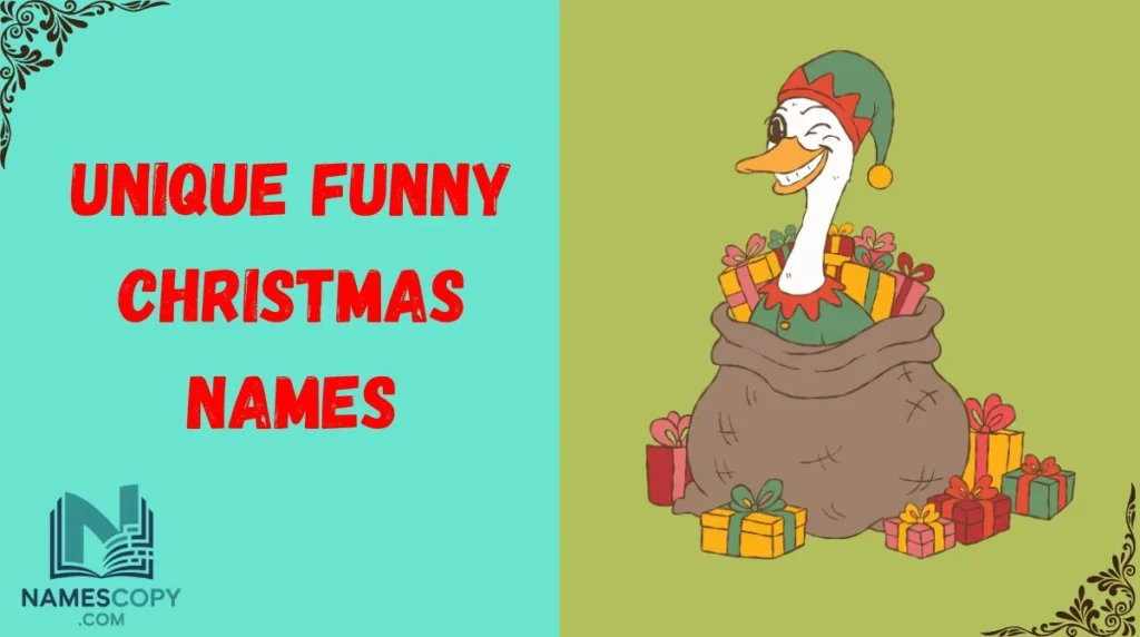 Unique Funny Christmas Names