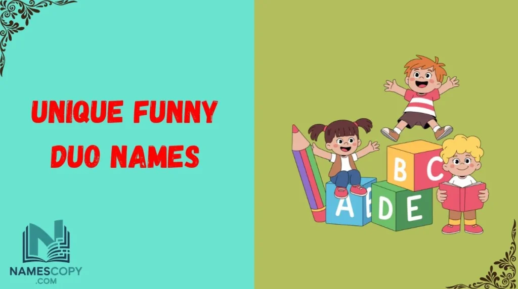 Unique Funny Duo Names