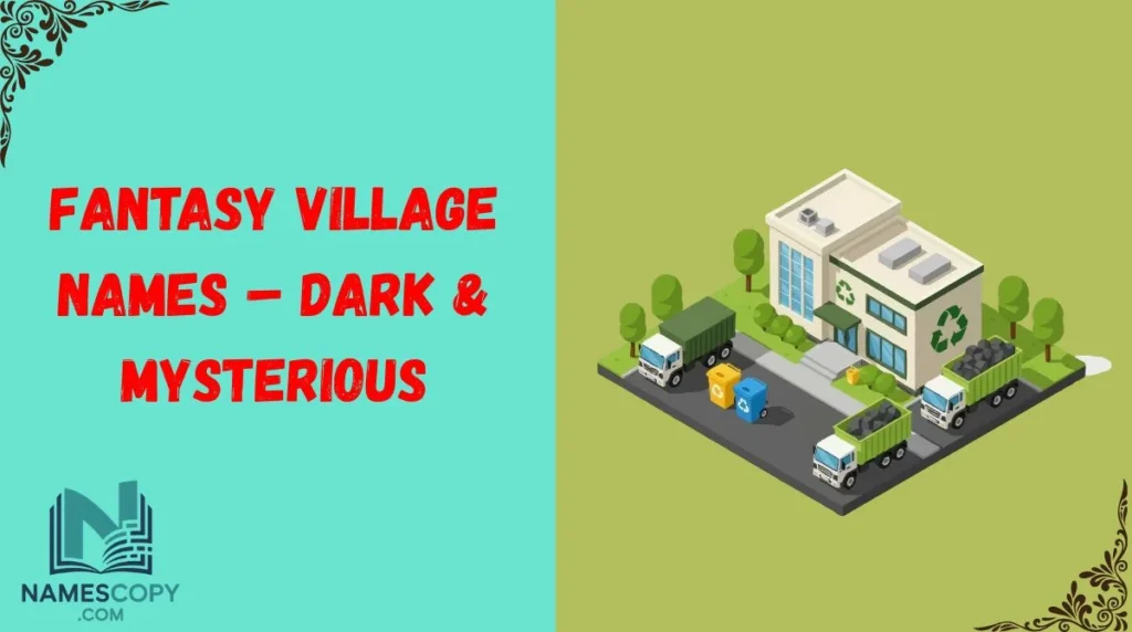 Fantasy Village Names β Dark & Mysterious