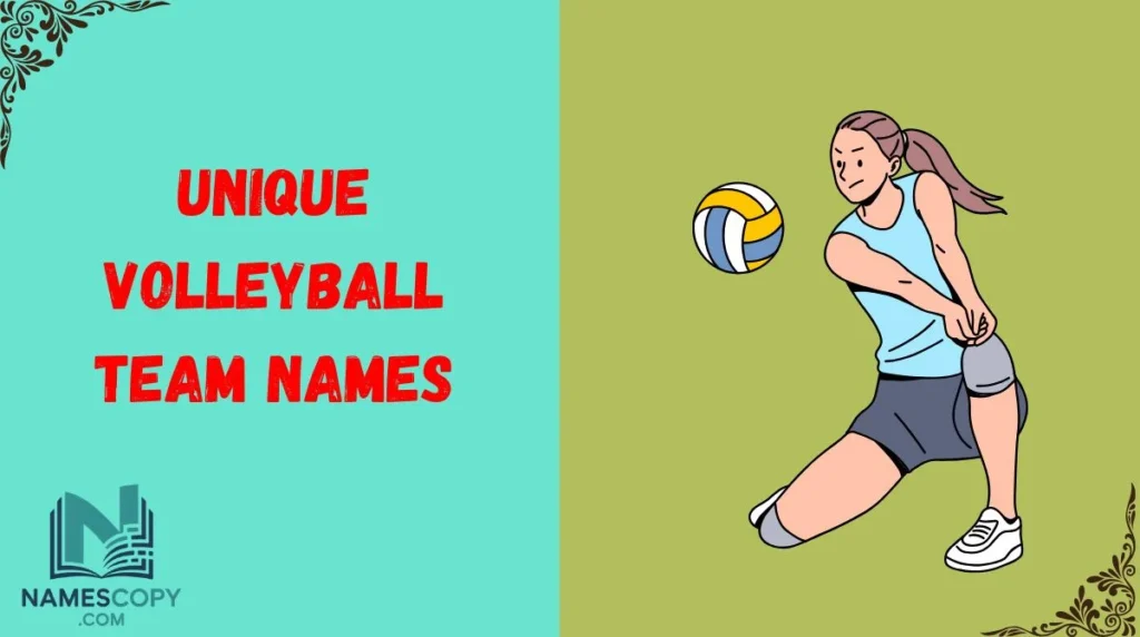 Unique Volleyball Team Names